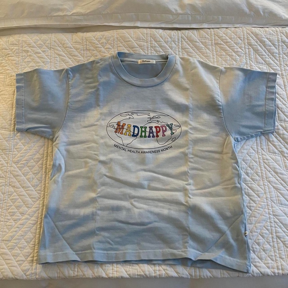 Madhappy Mental Health Awareness TShirt. Worn Once! Limited Edition! Size XS